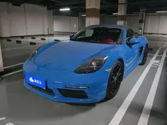 2022 Porsche 718 Boxster 2.0T, синий — фото 1