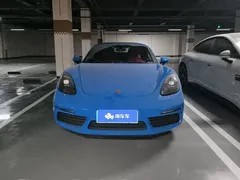 2022 Porsche 718 Boxster 2.0T, синий — фото 2