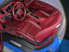 2022 Porsche 718 Boxster 2.0T, синий — фото 11