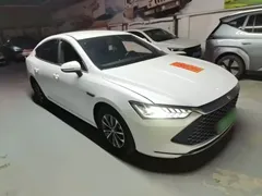 2021 BYD Qin PLUS DM-i PHEV 55km Premium, белый — фото 4