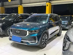 2021 Geely Monjaro 2.0TD DCT EVO 2WD Premium, синий — фото 1