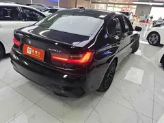 2022 BMW 3 Series 325Li M Sport Dark Package, чёрный — фото 8