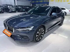 2023 Volvo S60 B4 Luxury, синий — фото 1