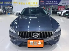 2023 Volvo S60 B4 Luxury, синий — фото 2