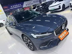 2023 Volvo S60 B4 Luxury, синий — фото 3