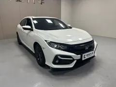 2021 Honda Civic Hatchback 220TURBO CVT, белый — фото 3