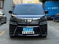 2021 Toyota Vellfire 2.5L Hybrid HV Ultimate, чёрный — фото 2