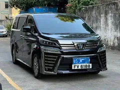 2021 Toyota Vellfire 2.5L Hybrid HV Ultimate, чёрный — фото 3