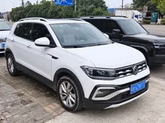 2022 Volkswagen T-Cross 1.5L AT Comfort, белый — фото 2