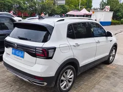 2022 Volkswagen T-Cross 1.5L AT Comfort, белый — фото 6