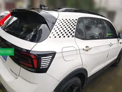 2022 Volkswagen T-Cross 280TSI DCT Luxury, белый — фото 4