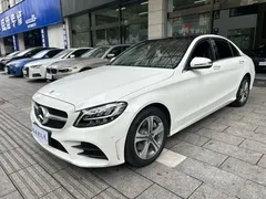 2021 Mercedes-Benz C-Class C 260 L Sport, белый — фото 1