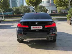 2023 BMW 5 Series 530Li Leading M Sport Package, чёрный — фото 8