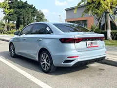 2023 Geely Emgrand 4th Gen Champion 1.5L CVT Premium, синий — фото 4