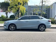 2023 Geely Emgrand 4th Gen Champion 1.5L CVT Premium, синий — фото 7