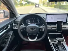 2023 Geely Emgrand 4th Gen Champion 1.5L CVT Premium, синий — фото 13