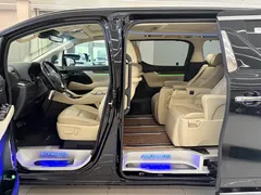 2021 Toyota Alphard Hybrid 2.5L Luxury, чёрный — фото 7