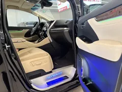 2021 Toyota Alphard Hybrid 2.5L Luxury, чёрный — фото 18
