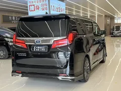 2021 Toyota Alphard Hybrid 2.5L Luxury, чёрный — фото 19