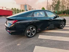 2022 Hyundai Elantra 1.5L CVT GLX Elite, чёрный — фото 4