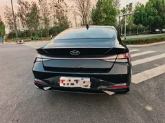 2022 Hyundai Elantra 1.5L CVT GLX Elite, чёрный — фото 6