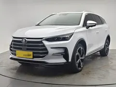 2021 BYD Tang 2.0T AT Flagship, белый — фото 1