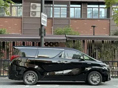 2021 Toyota Alphard Hybrid 2.5L Premium, чёрный — фото 4