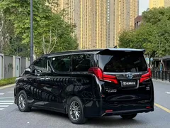 2021 Toyota Alphard Hybrid 2.5L Premium, чёрный — фото 7