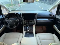 2021 Toyota Alphard Hybrid 2.5L Premium, чёрный — фото 12