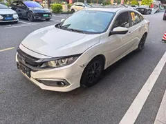 2019 Honda Civic 220TURBO CVT, белый — фото 1