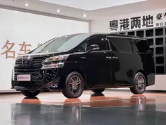 2023 Toyota Vellfire Crown Hybrid 2.5L HV Premium, чёрный — фото 1
