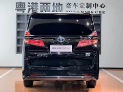 2023 Toyota Vellfire Crown Hybrid 2.5L HV Premium, чёрный — фото 6
