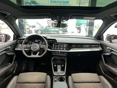2022 Audi A3 Sportback 35 TFSI RS Package, синий — фото 11