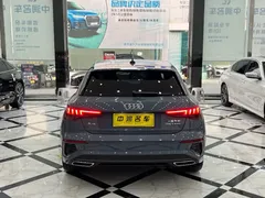 2022 Audi A3 Sportback 35 TFSI RS Package, синий — фото 14