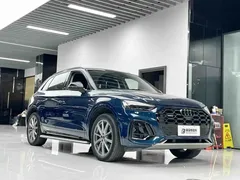 2022 Audi Q5L 45T Dynamic Select, зелёный — фото 3
