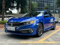 2019 Honda Civic 180Turbo CVT, синий — фото 1