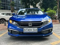 2019 Honda Civic 180Turbo CVT, синий — фото 2