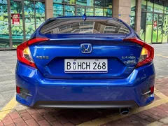 2019 Honda Civic 180Turbo CVT, синий — фото 5