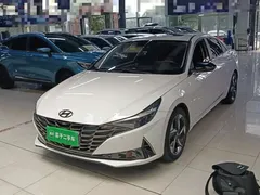 2021 Hyundai Elantra 1.5L CVT GLX Elite, белый — фото 2