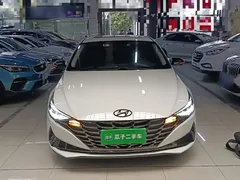 2021 Hyundai Elantra 1.5L CVT GLX Elite, белый — фото 3