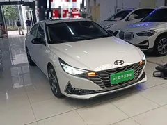 2021 Hyundai Elantra 1.5L CVT GLX Elite, белый — фото 4