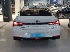 2021 Hyundai Elantra 1.5L CVT GLX Elite, белый — фото 6