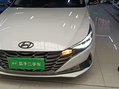 2021 Hyundai Elantra 1.5L CVT GLX Elite, белый — фото 24