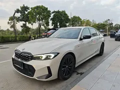 2023 BMW 3 Series 325Li M Sport Dark Night Package, белый — фото 1