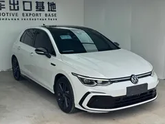 2021 Volkswagen Golf 280TSI DSG R-Line, белый — фото 3