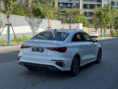 2021 Audi A3 Sedan 35 TFSI Sport, белый — фото 3