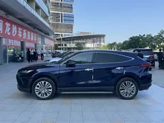 2022 Toyota Harrier 2.0L CVT 2WD Premium, синий — фото 3