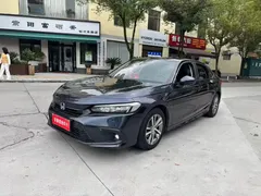 2022 Honda Civic 240Turbo CVT, синий — фото 1