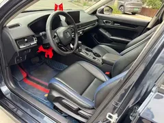2022 Honda Civic 240Turbo CVT, синий — фото 4