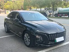 2023 Hongqi E-QM5 EV 560km PLUS, чёрный — фото 3